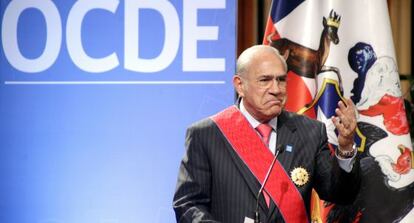 El secretari general de l'OCDE, Ángel Gurría, el passat dia 25.