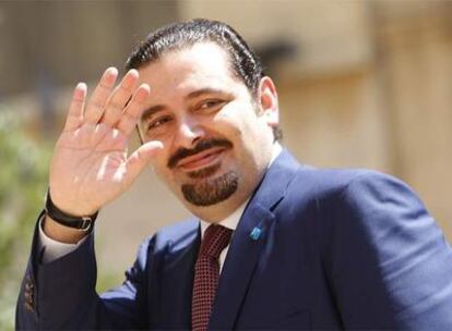 Saad Hariri, hijo del asesinado primer ministro Rafik Hariri.