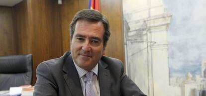 Antonio Garamendi, presidente de Cepyme, patronal de los pequeños y medianos empresarios.