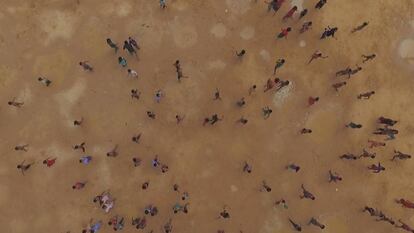 Fotograma del documental 'Marea humana', de Ai Weiwei.