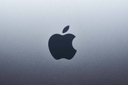 Logo Apple gris