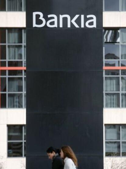 La sede de Bankia en Madrid