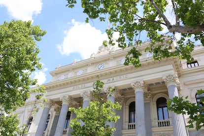 Palacio de la Bolsa de Madrid.