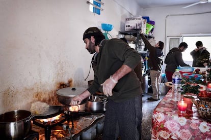 El chef Rankusi, en el 'Café Rits'.