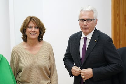 Baltasar Garzón y Dolores Delgado