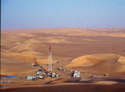 Instalacin petrolfera de Repsol en Libia