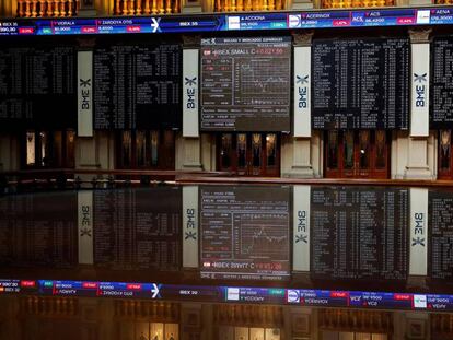 Enagás coge oxígeno en el Ibex con una sesión a medio gas