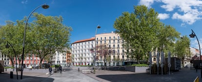 Plaza de Tirso de Molina.