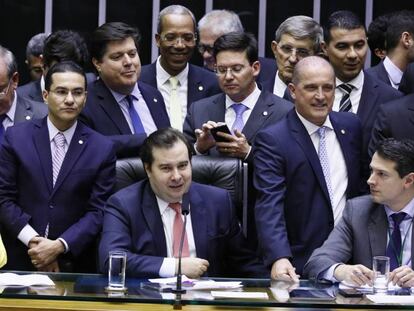 Deputados no plenário da Câmara nesta sexta.