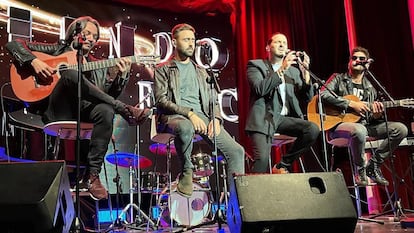 Actuación de Fondo Flamenco en la gala de premios de Radiolé. / @radiole_oficial