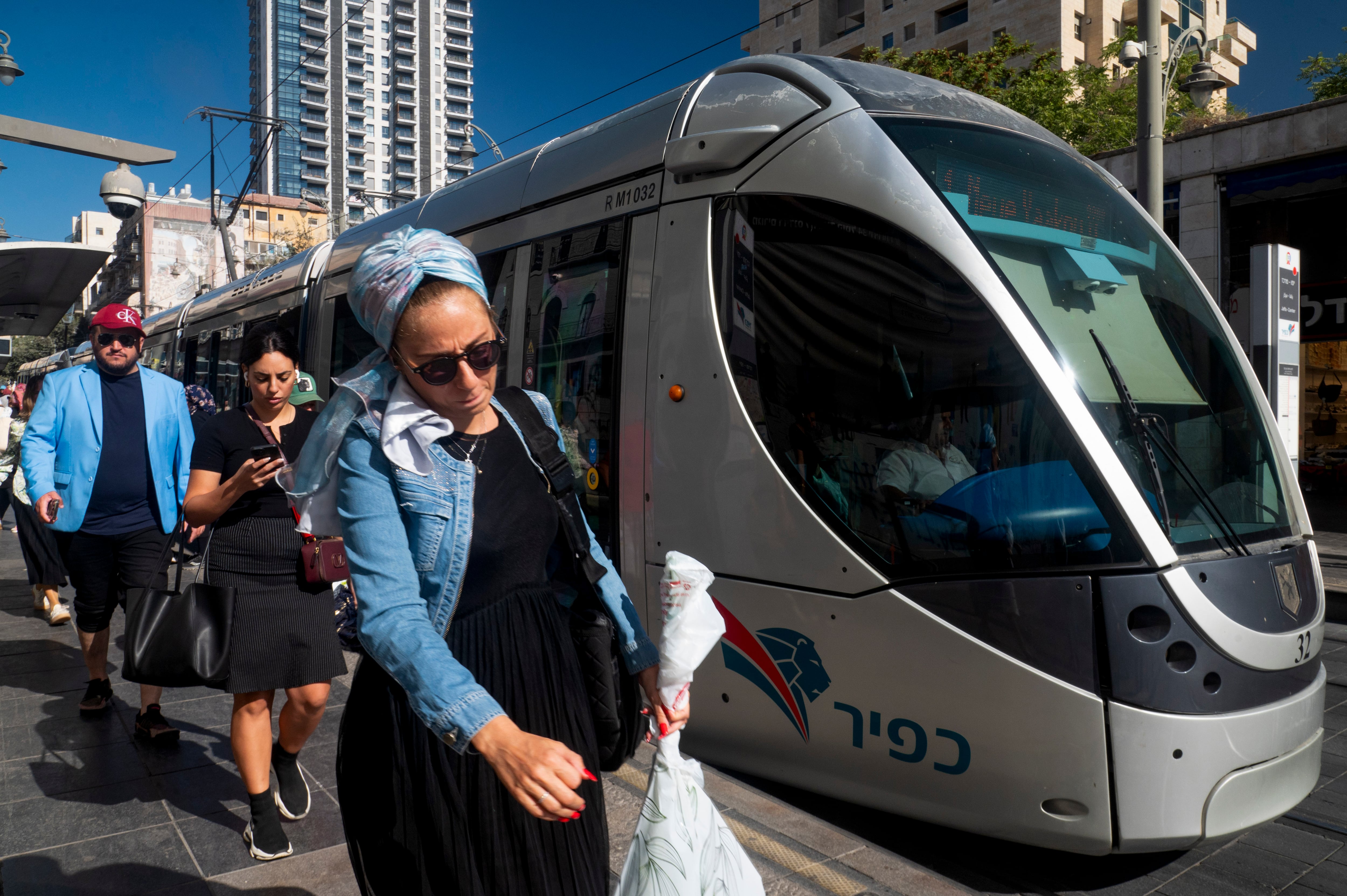 Línea del tranvía de Jerusalén que será ampliada por CAF.