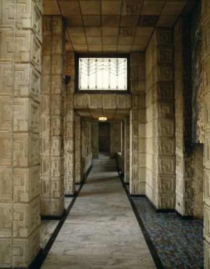 Ennis House, de Frank Lloyd Wright, la casa de Harrison Ford en 'Blade Runner'.