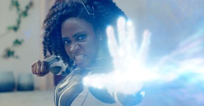 Teyonah Parris as Captain Monica Rambeau