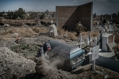 Panteón en Ecatepec