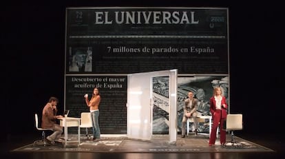 Una escena de la obra 'Última edición'.