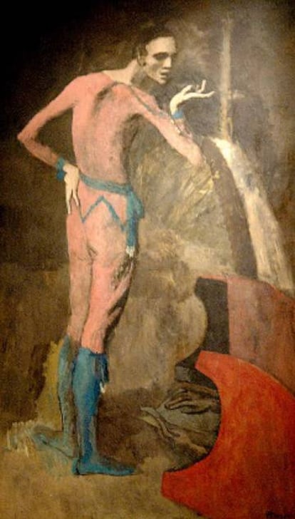 'El actor' (1904), de Pablo Picasso.