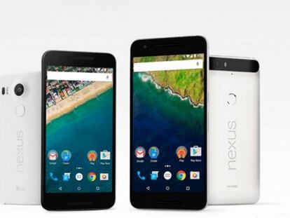 Google permitirá eliminar algunas de las aplicaciones preinstaladas en el Nexus 5x y Nexus 6P