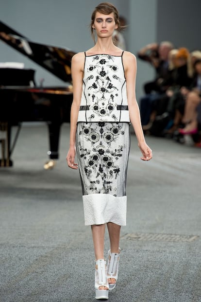 Conjunto de Erdem para esta temporada.