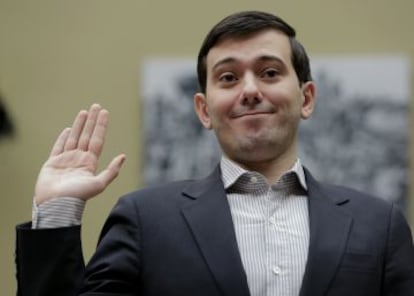 El polémico empresario farmacéutico Martin Shkreli, que ha pagado 1,7 millones de euros por un disco que no ha escuchado nadie.