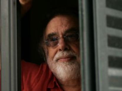 El director Francis Ford Coppola, a Buenos Aires.