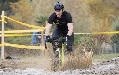 Fabian Cancellara, en una competici&oacute;n en Suiza el pasado 4 de noviembre.