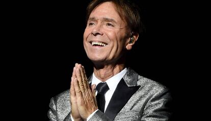 Cliff Richard, en su gira por su 75 cumplea&ntilde;os en Birmingham.