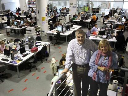 Antoni Esteve y Victoria Piany, fundadores de Lavinia.