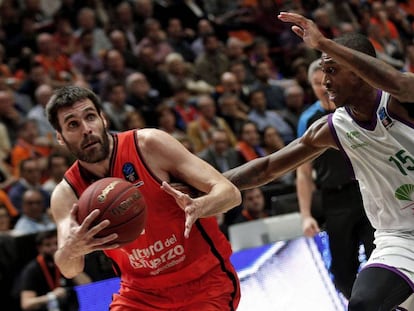 San Emeterio, en el primer partido de la final