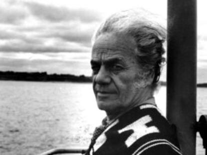 El poeta chileno Nicanor Parra.