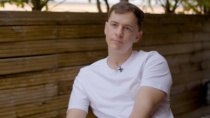El cantante puertorriqueño Guaynaa, durante una entrevista con EL PAÍS en junio de 2025 en Madrid.