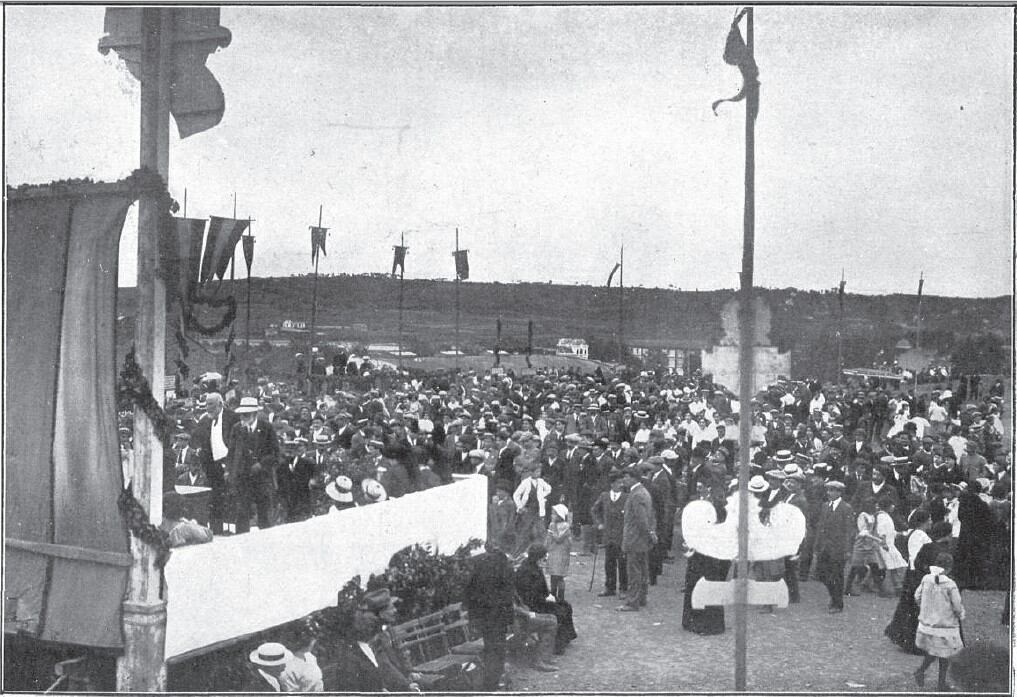 Fiesta Cultural y Antitaurina, celebrada en 1914 en Gijón.