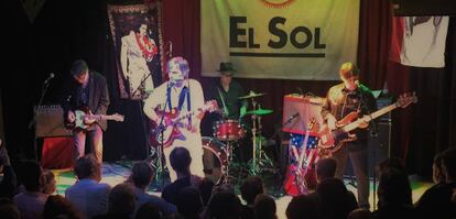 The Long Ryders durante su concierto en la sala El Sol.