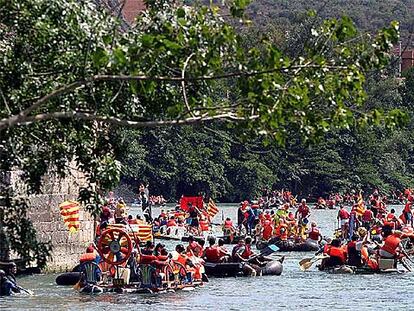 Decenas de embarcaciones participan en la Transegre