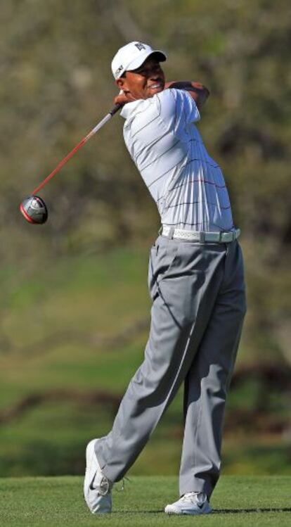 Tiger, durante el torneo.