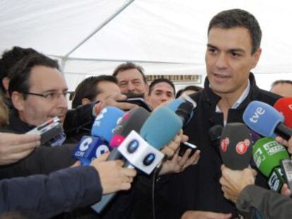 El secretari general del PSOE, Pedro Sánchez, en una imatge d'arxiu.