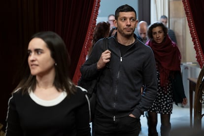 Xavier Pellicer, en el Parlament, en una imagen de archivo