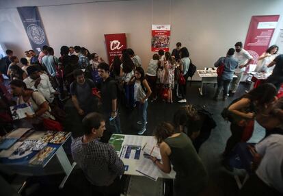 El Instituto Cervantes de Río, el pasado 13 de marzo.