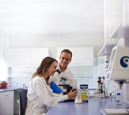 Laboratorio de Puleva.