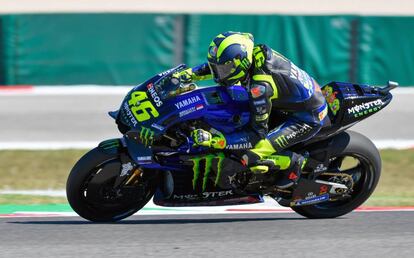 Valentino Rossi, en Misano.