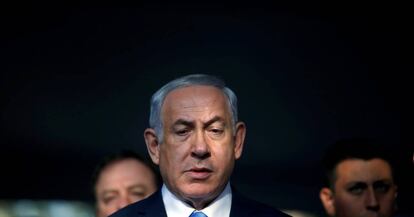 El primer ministro israelí, Benjamin Netanyahu, en un acto conmemorativo en Jerusalén el pasado noviembre.