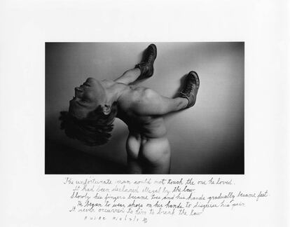 'El hombre desdichado', de Duane Michals.