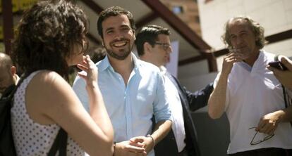 Alberto Garzón este viernes en a Córdoba.