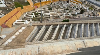 La tumba 5.523 del cementerio musulmán de Ceuta.