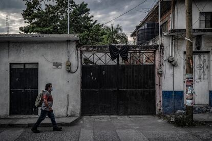 La casa de Benjamín López. Aquí lo asesinaron el pasado 11 de enero. 