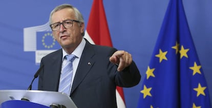 El presidente de la Comisión Europea, Jean-Claude Juncker.