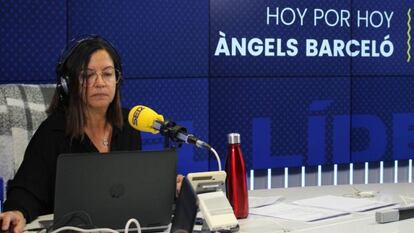 Àngels Barceló, en 'Hoy por hoy' de la cadena SER.