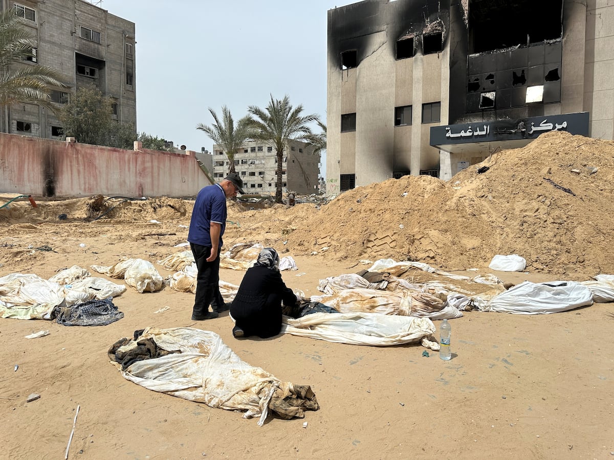 Gaza Authorities Confirm Identities of Bodies Found in Southern Gaza Graves as Son Nabil