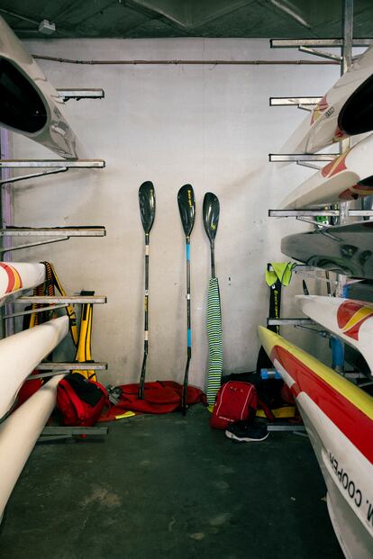 Instalaciones de entrenamiento de la Cartuja, en Sevilla.