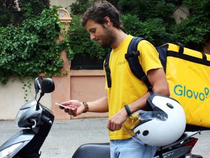 Cinco claves para entender los conflictos laborales de Glovo, Deliveroo y otras plataformas