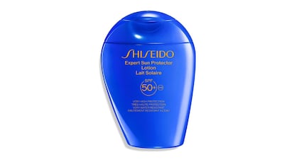 Crema solar de Shiseido.